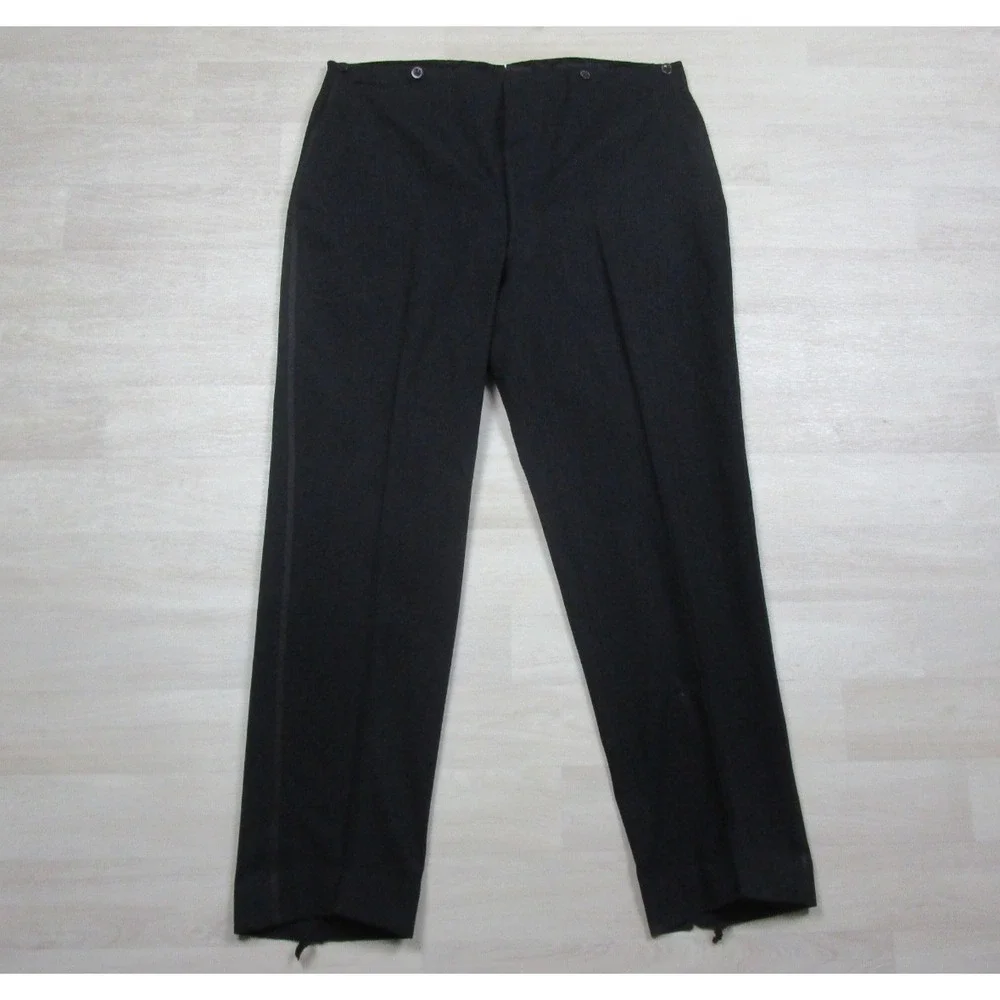 Antique Mens Wool Trousers Edwardian Tailored Pants 1912 Thomas A Brook Boston